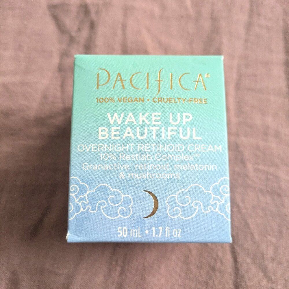 🌸 Pacifica Wake Up Beautiful Overnight Retinoid Cream NIB